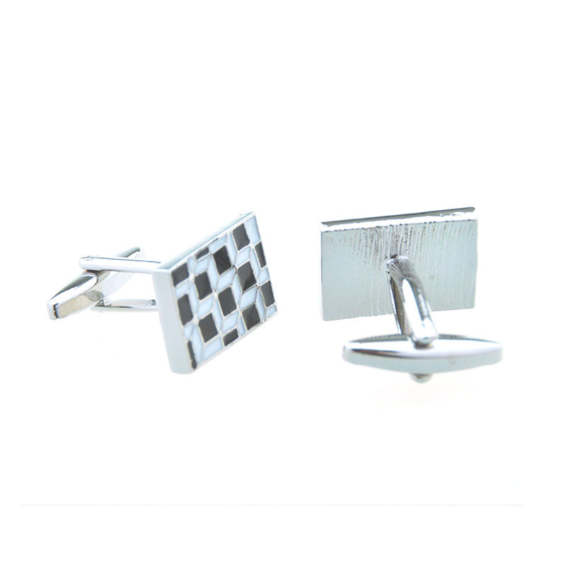 Enamel Dropping Glue Cufflinks