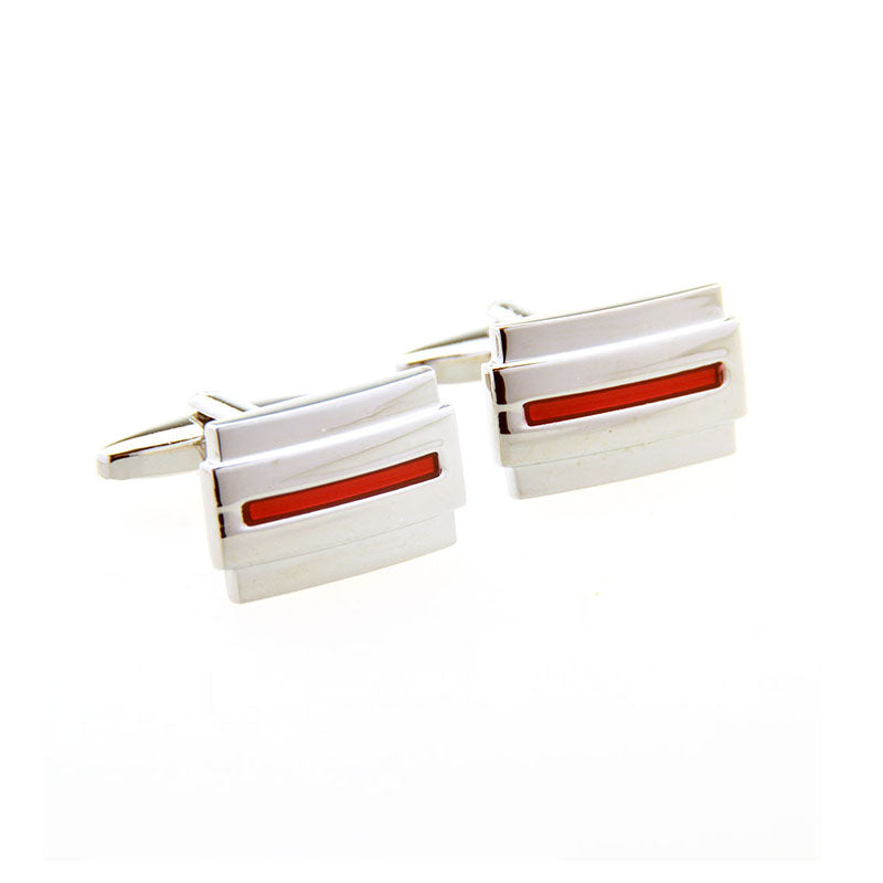 Enamel Dropping Glue Cufflinks