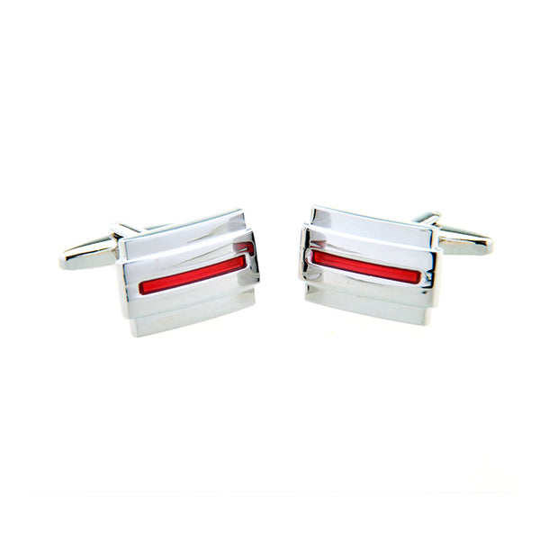 Enamel Dropping Glue Cufflinks