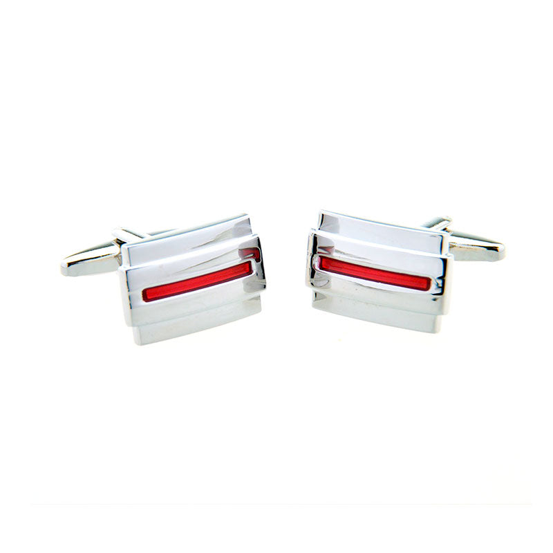 Enamel Dropping Glue Cufflinks