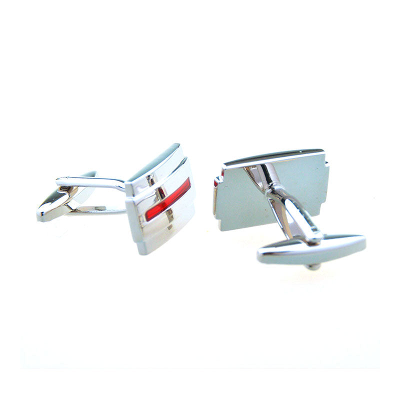 Enamel Dropping Glue Cufflinks