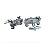 Car Logo Traffic Enamel Dropping Glue Cufflinks