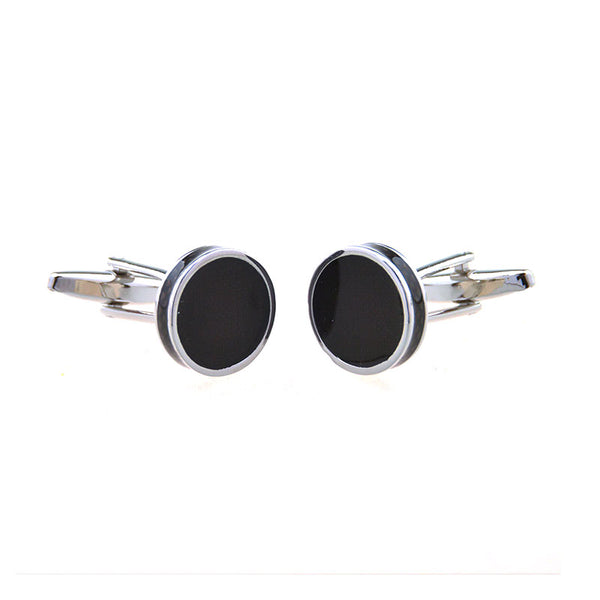Enamel Dropping Glue Cufflinks