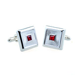 Crystal Zircon Cufflinks
