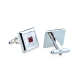 Crystal Zircon Cufflinks