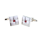 Crystal Zircon Cufflinks