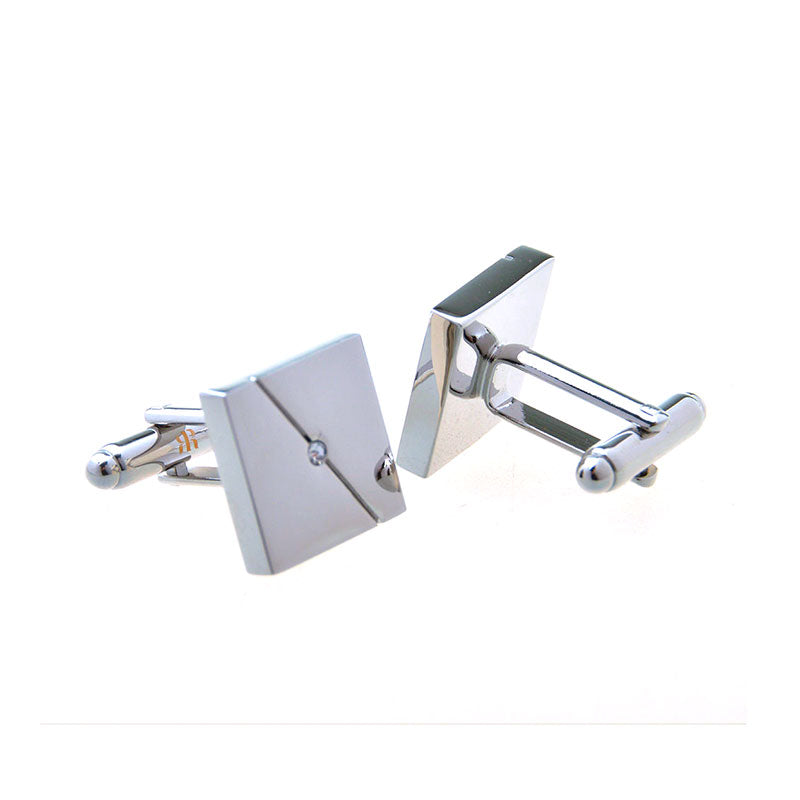 Crystal Zircon Cufflinks
