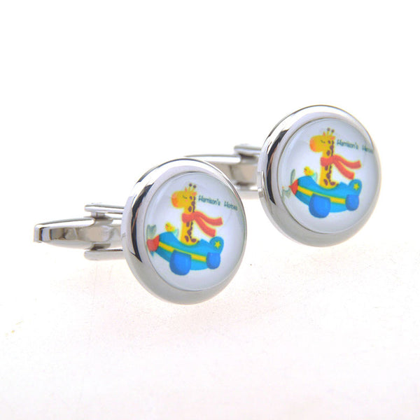 Cateye Glass Cufflinks