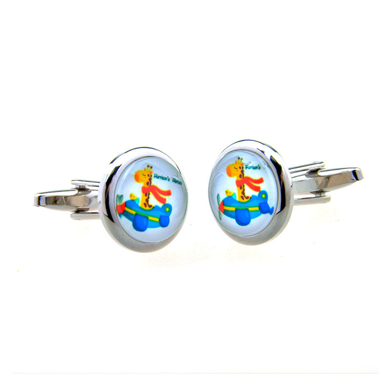 Cateye Glass Cufflinks