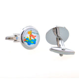 Cateye Glass Cufflinks
