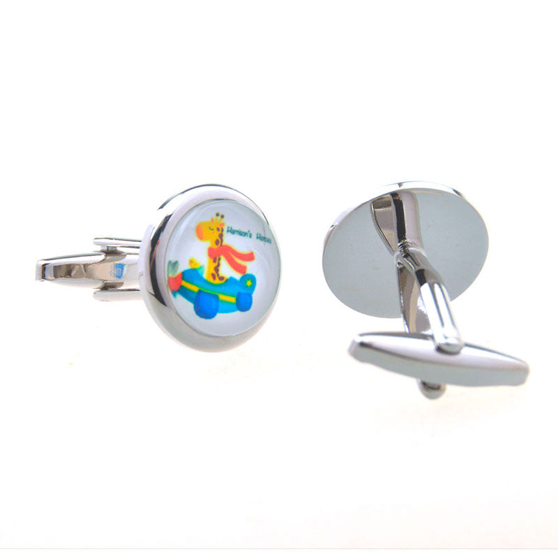Cateye Glass Cufflinks