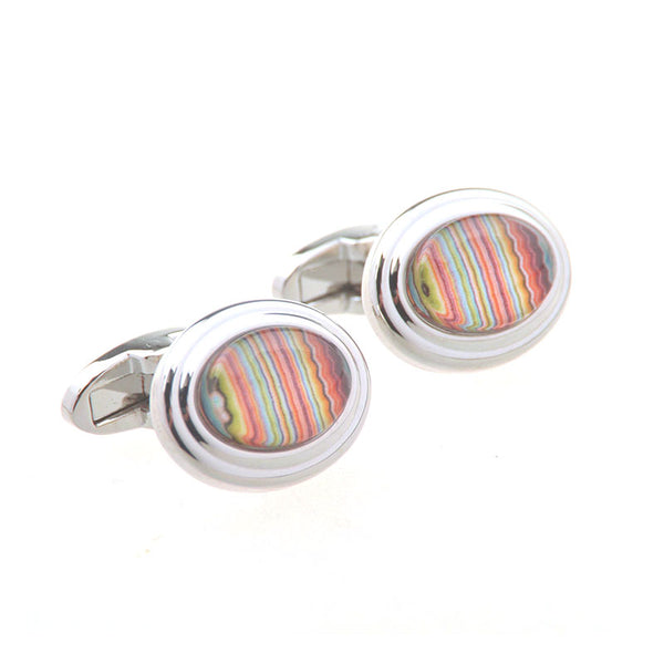 Cateye Glass Cufflinks