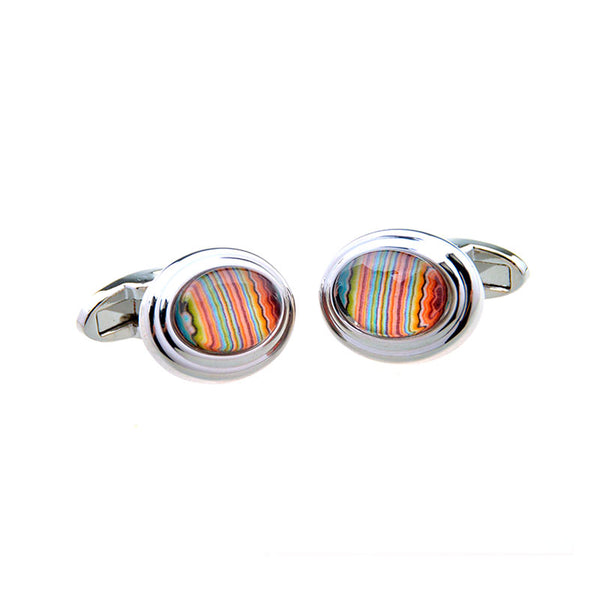 Cateye Glass Cufflinks