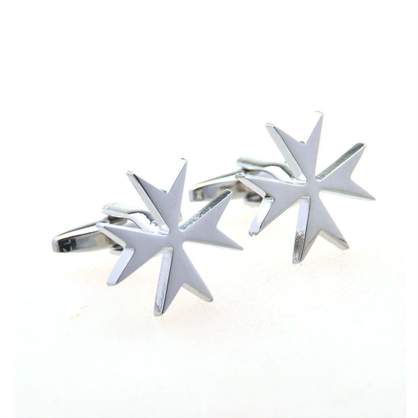 Plain Colour Metal Cufflinks