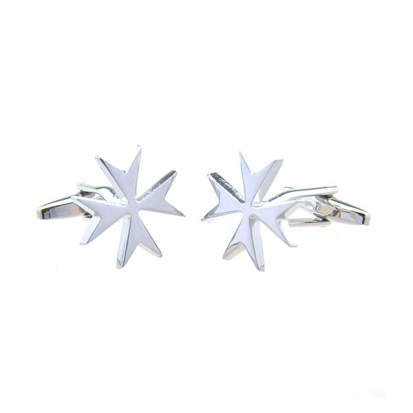 Plain Colour Metal Cufflinks