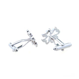 Plain Colour Metal Cufflinks