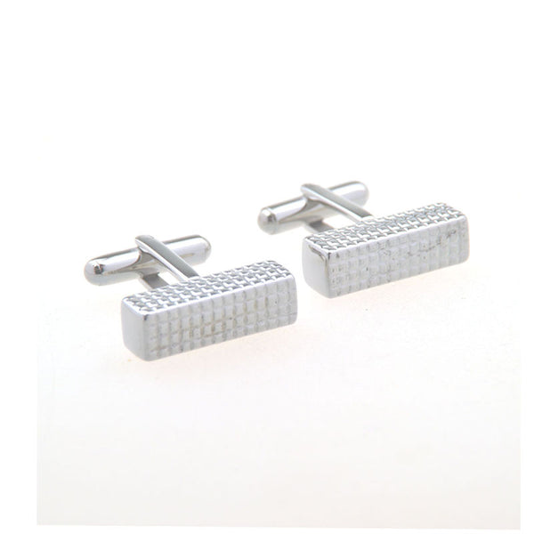 Plain Colour Metal Cufflinks