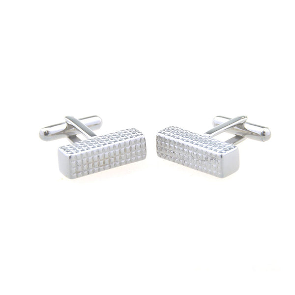 Plain Colour Metal Cufflinks