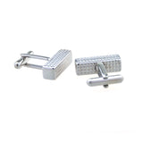 Plain Colour Metal Cufflinks