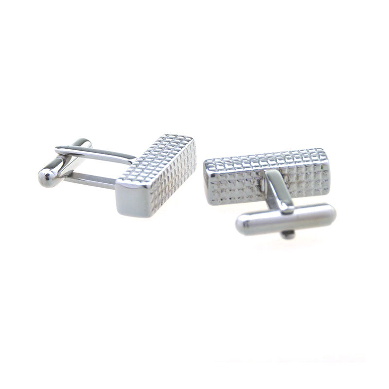 Plain Colour Metal Cufflinks
