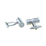 Plain Colour Metal Cufflinks