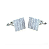 Plain Colour Metal Cufflinks