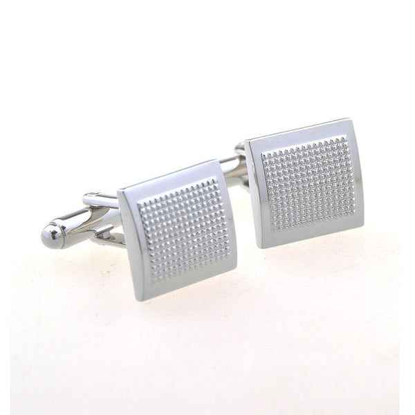 Plain Colour Metal Cufflinks