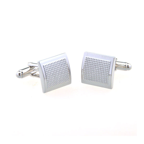 Plain Colour Metal Cufflinks