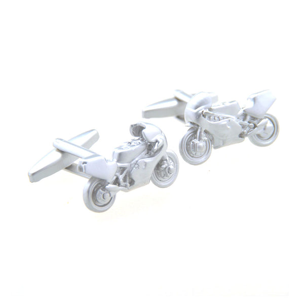 Car Logo Traffic Plain Colour Metal Cufflinks