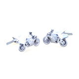 Car Logo Traffic Plain Colour Metal Cufflinks