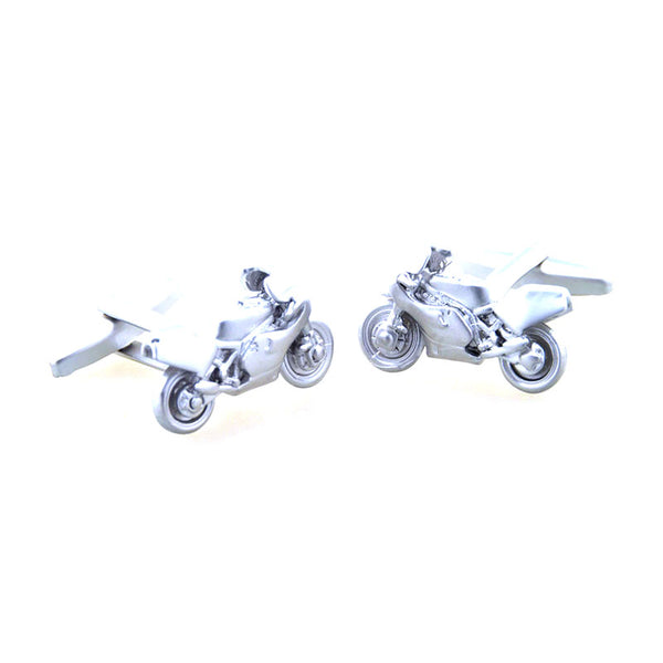 Car Logo Traffic Plain Colour Metal Cufflinks