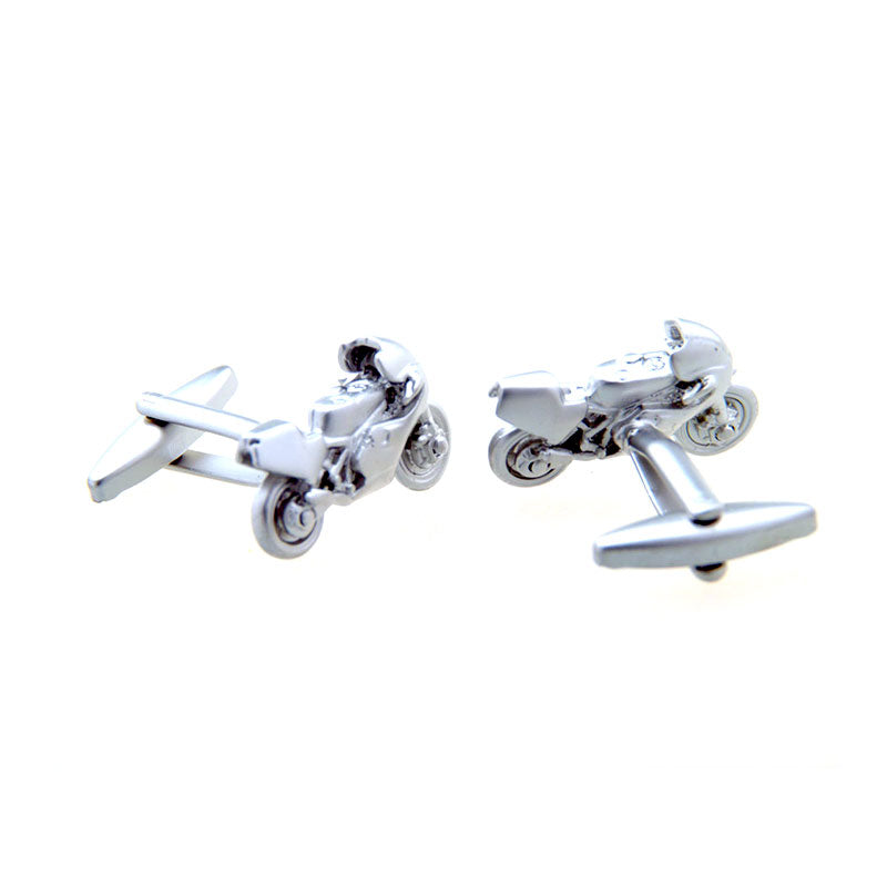 Car Logo Traffic Plain Colour Metal Cufflinks