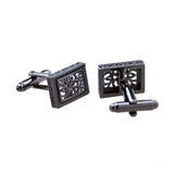 Plain Colour Metal Cufflinks