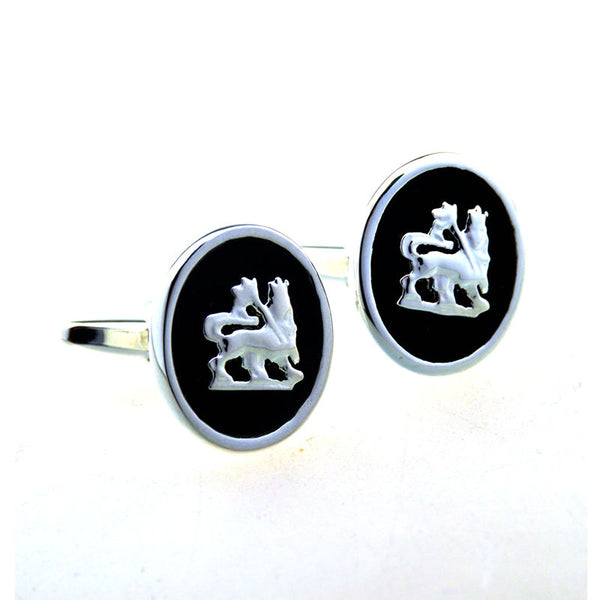 Cateye Glass Cufflinks