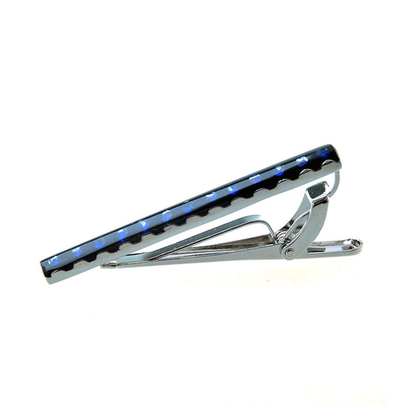 Crystal Zircon Tie Bars