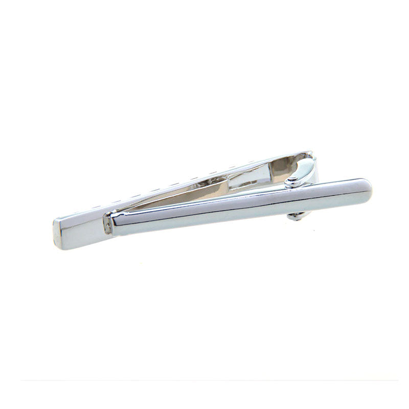 Crystal Zircon Tie Bars