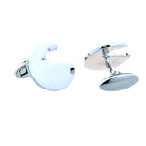 Plain Colour Metal Cufflinks