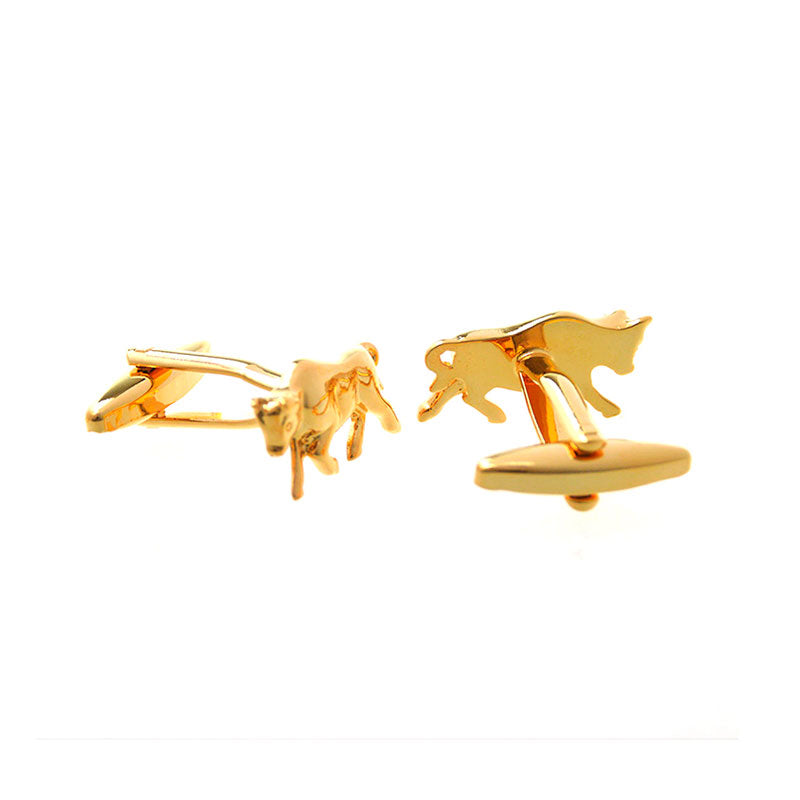 Animals Plants Plain Colour Metal Cufflinks