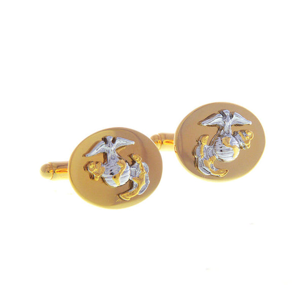 Plain Colour Metal Cufflinks