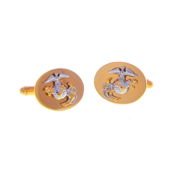 Plain Colour Metal Cufflinks