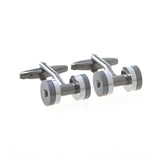 Plain Colour Metal Cufflinks