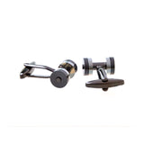 Plain Colour Metal Cufflinks