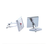 Crystal Zircon Cufflinks