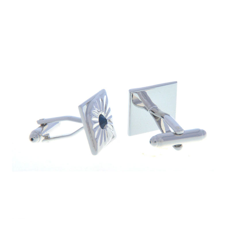 Crystal Zircon Cufflinks
