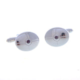 Crystal Zircon Cufflinks