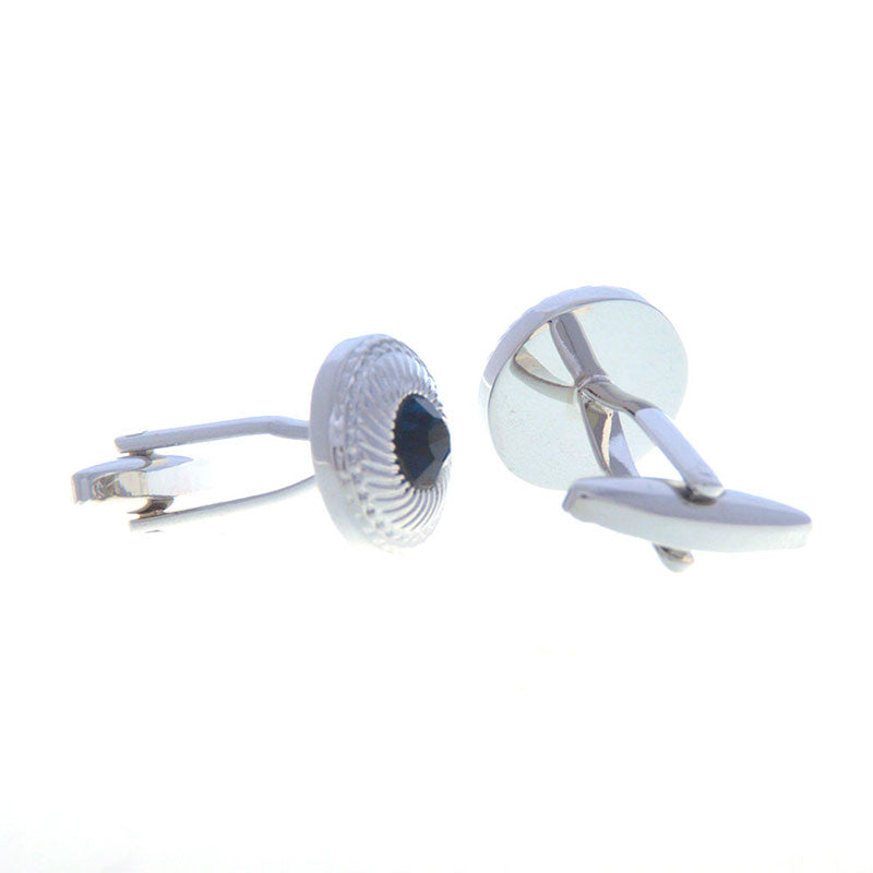 Crystal Zircon Cufflinks
