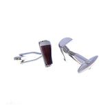 Military Tools Cateye Glass Cufflinks