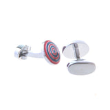 Enamel Dropping Glue Cufflinks
