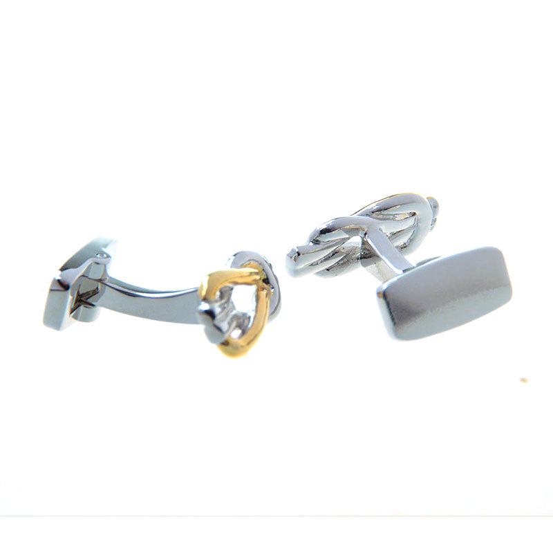 Plain Colour Metal Cufflinks