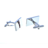 Crystal Zircon Cufflinks